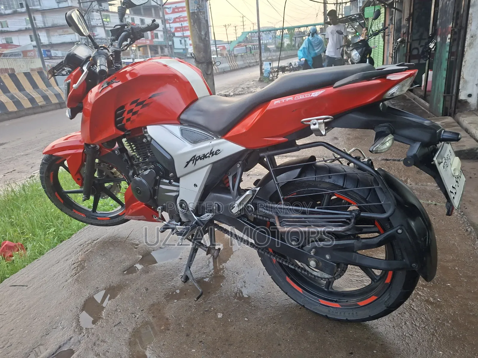 TVS Apache RTR 160 4V 2020 Red