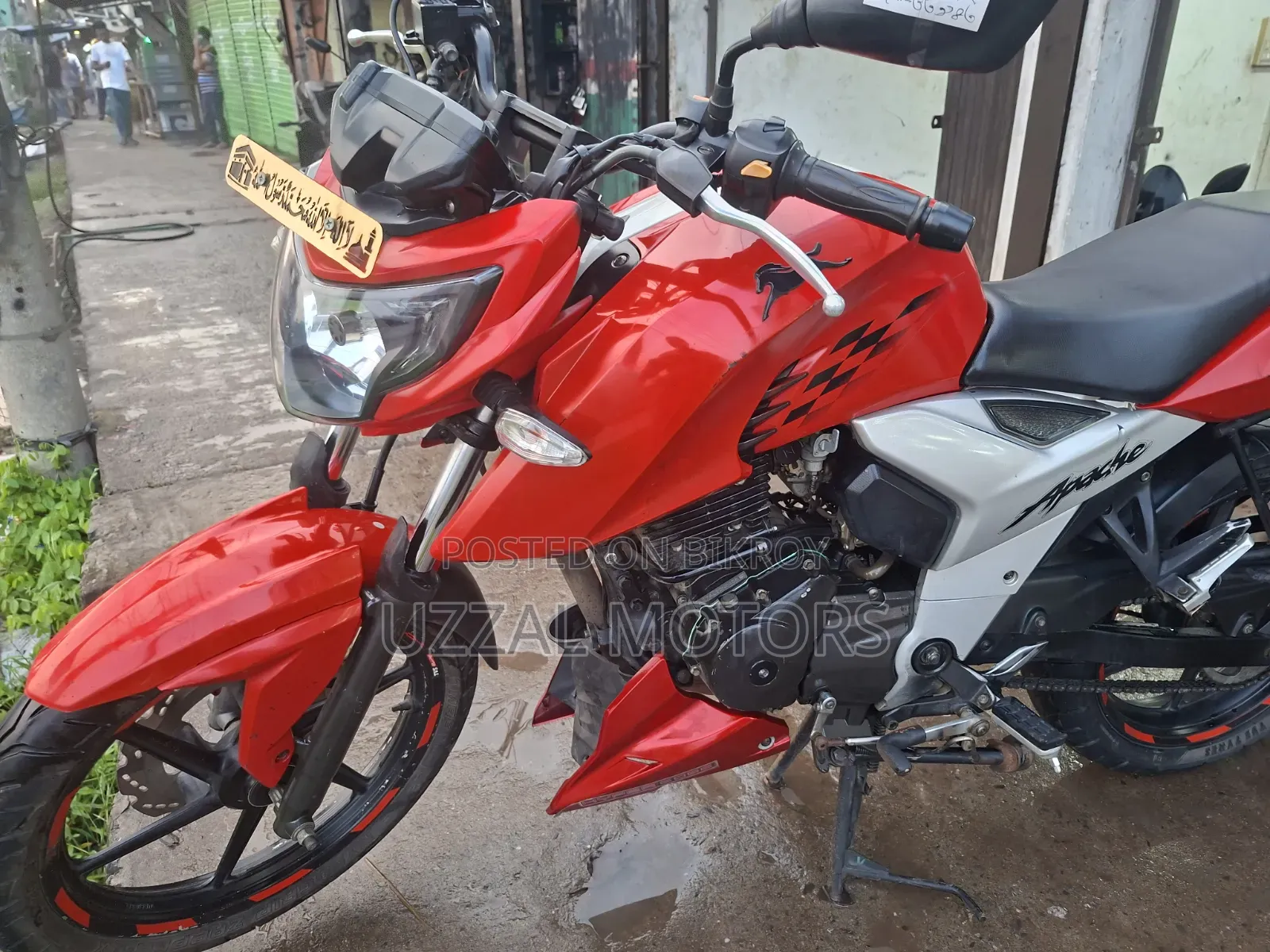 TVS Apache RTR 160 4V 2020 Red