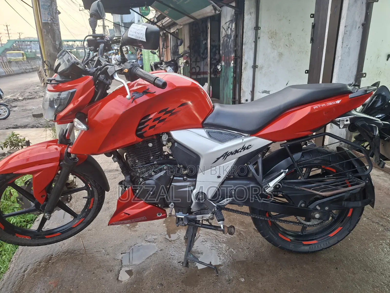TVS Apache RTR 160 4V 2020 Red
