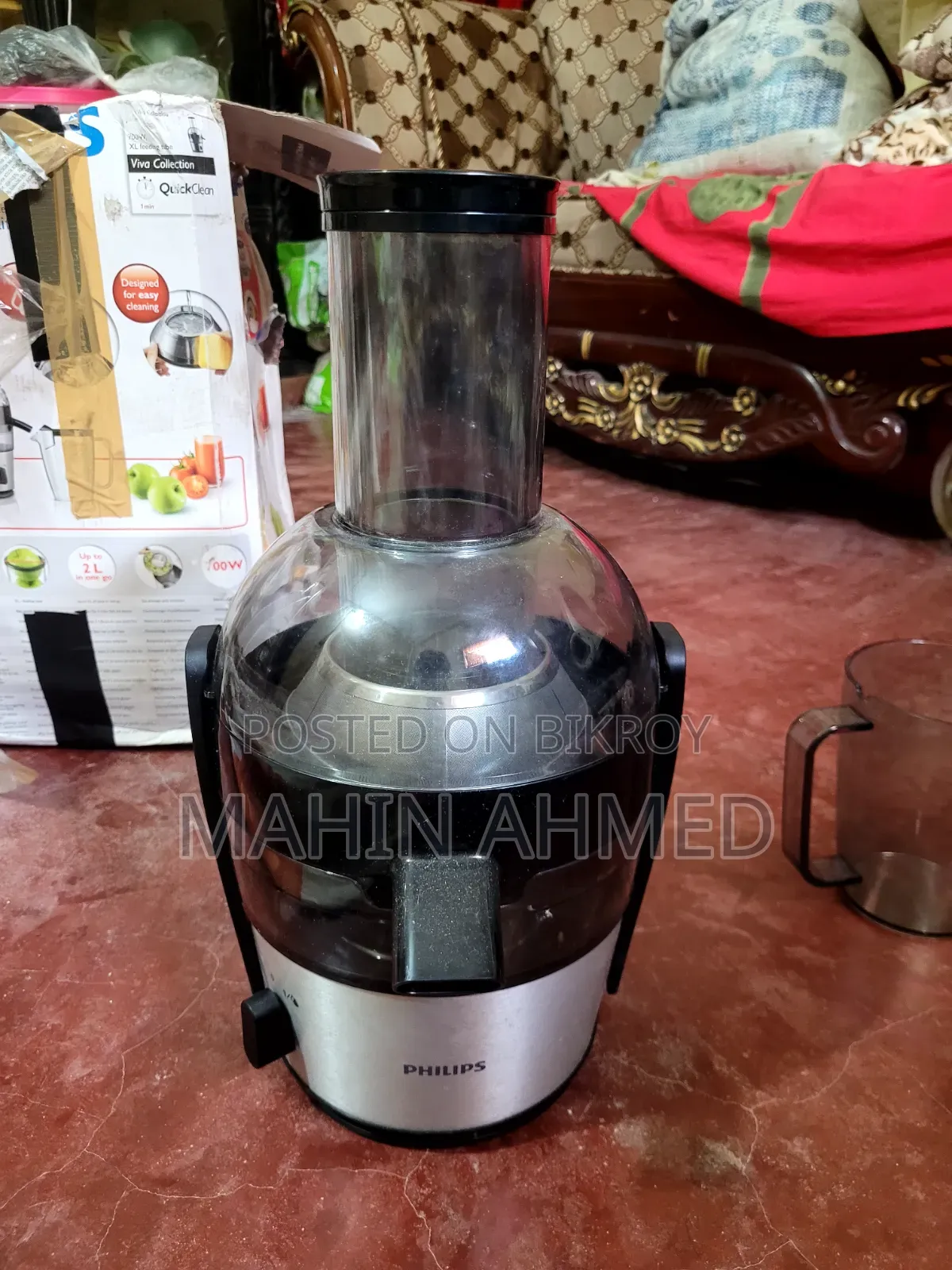 Philips HR1863/22 Viva Collection Fruit Juicer |Fruit Extractor