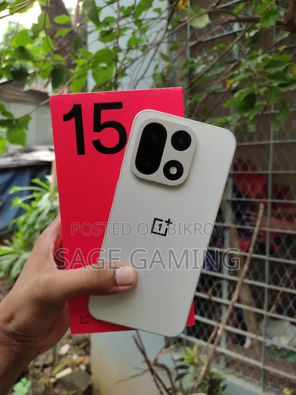 New OnePlus 15 256 GB White
