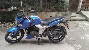 টিভিএস অ্যাপাচি আরটিআর ১৬০ ৪ভি ২০১৯ ব্লু