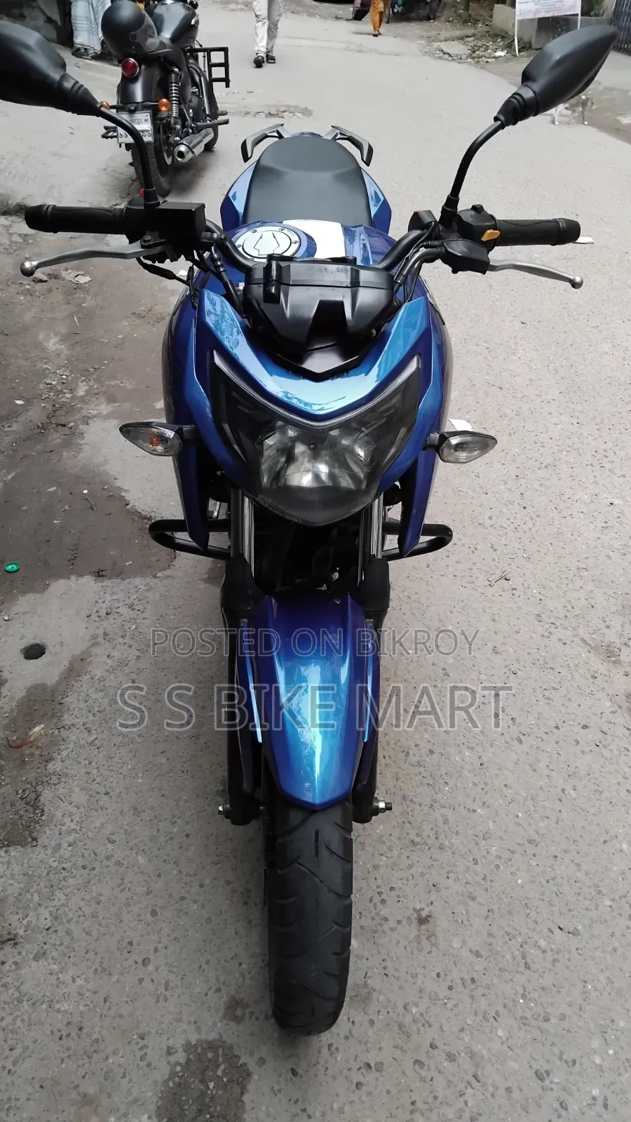 টিভিএস অ্যাপাচি আরটিআর ১৬০ ৪ভি ২০১৯ ব্লু