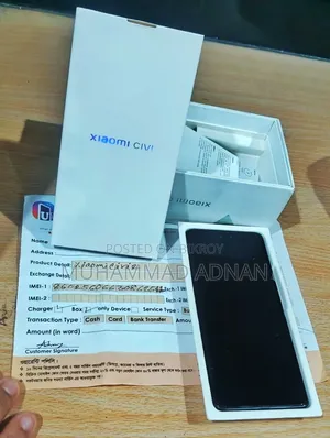 শাওমি সিভি ২ ২৫৬ জিবি ব্ল্যাক