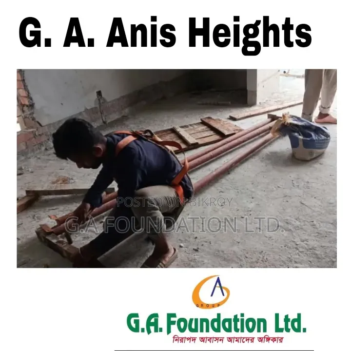 3-Bedroom Apartment in G. A. Anis Heights, Mirpur for Sale