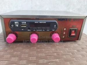 amplifier will be sold