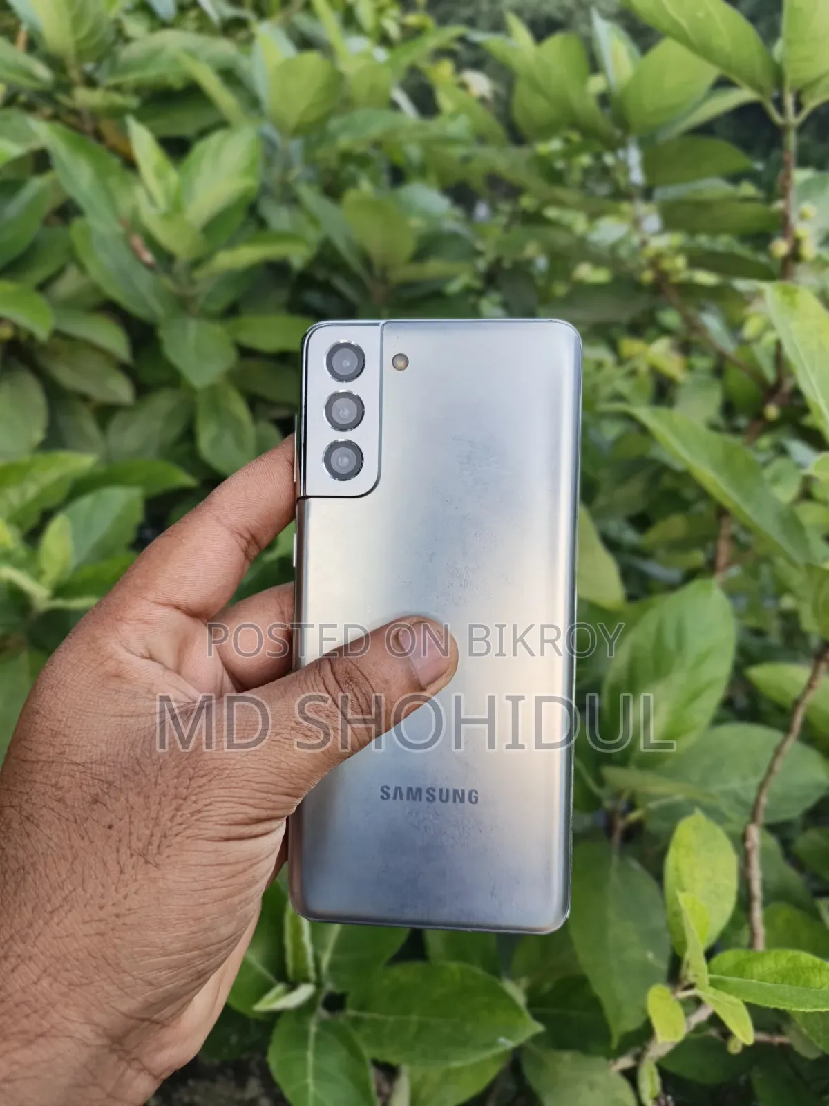 স্যামসাং গ্যালাক্সি এস২১+ ৫জি ২৫৬ জিবি সিলভার