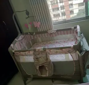 Pink Baby Cot