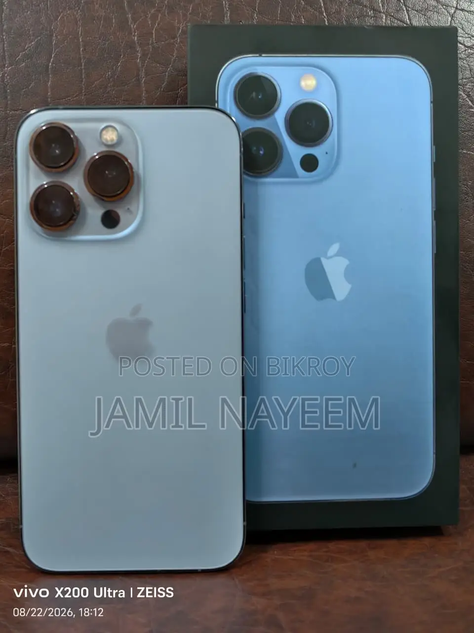 অ্যাপল আইফোন ১৩ প্রো ২৫৬ জিবি ব্লু
