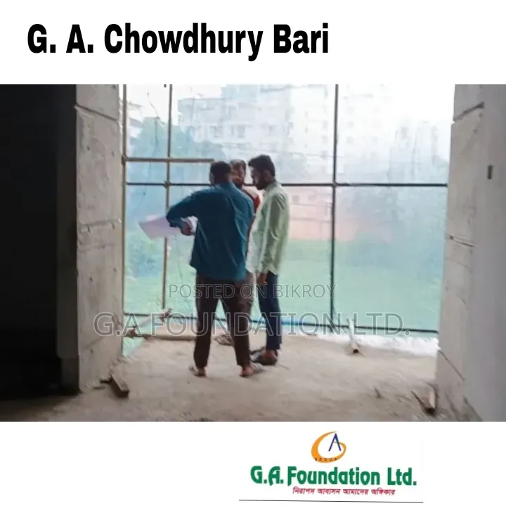 মিরপুরের জি. এ. চৌধুরী বাড়িতে ৩ বেডরুমের অ্যাপার্টমেন্ট বিক্রয়