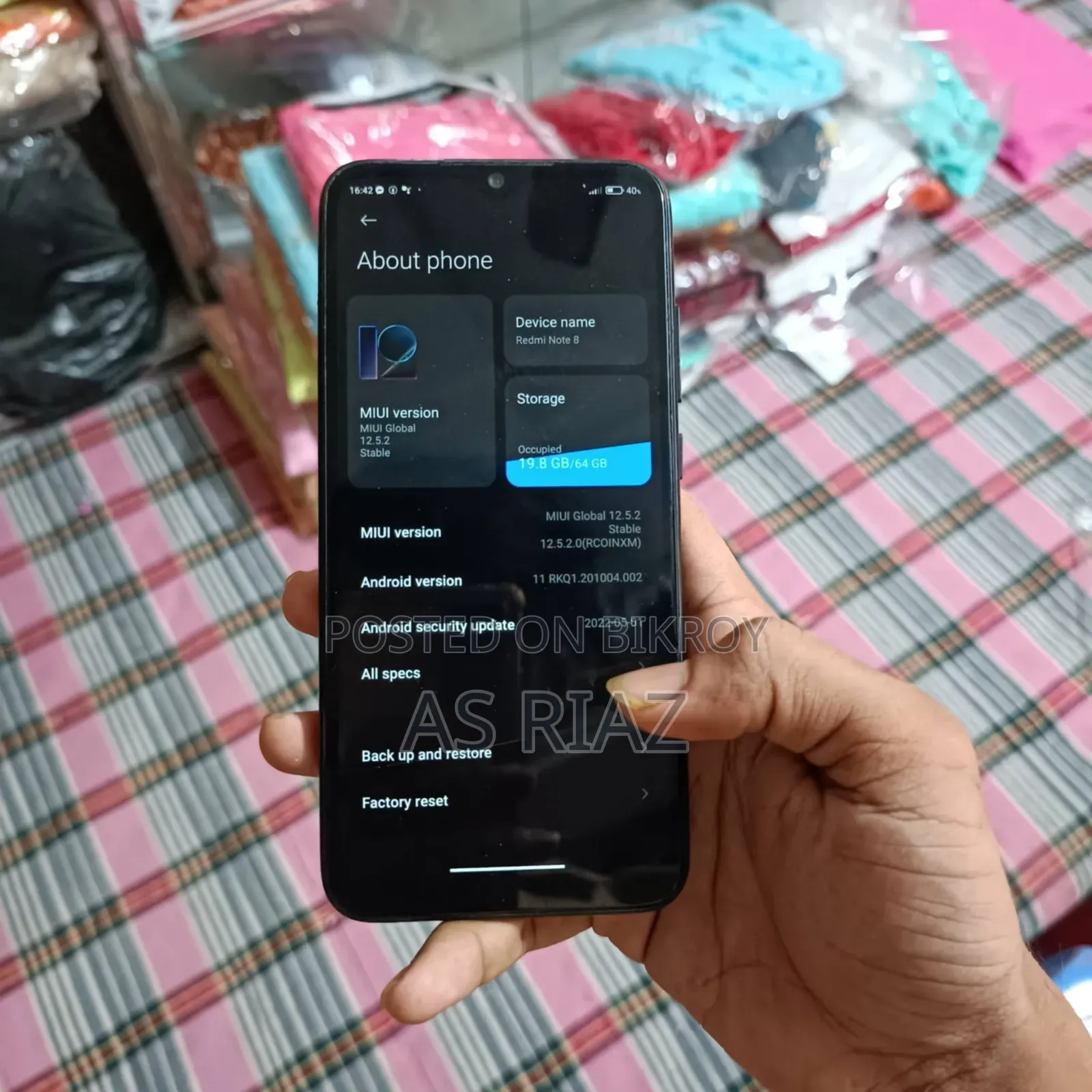 Xiaomi Redmi Note 8 64 GB Black