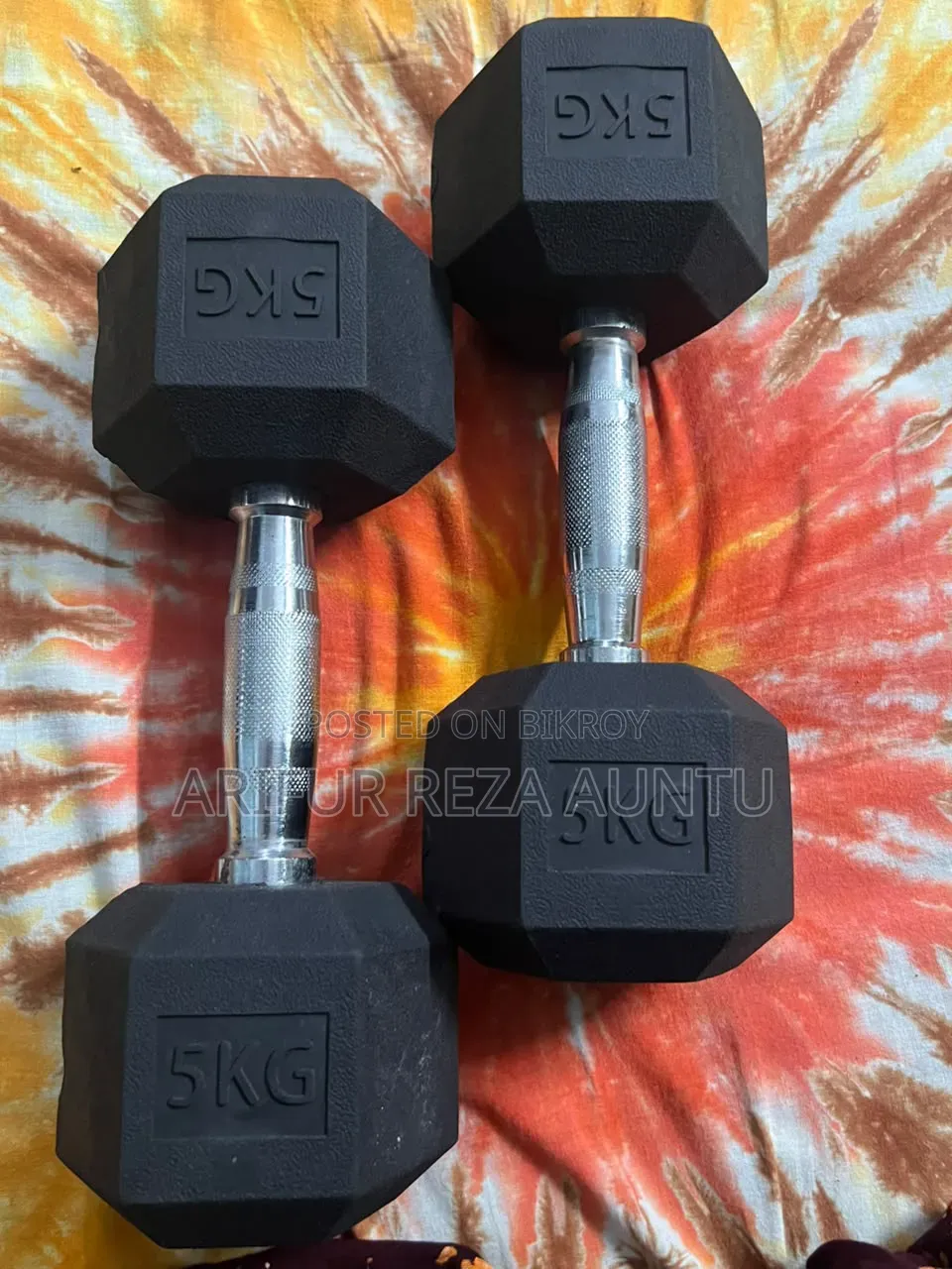 Dumbbell and Sandbag
