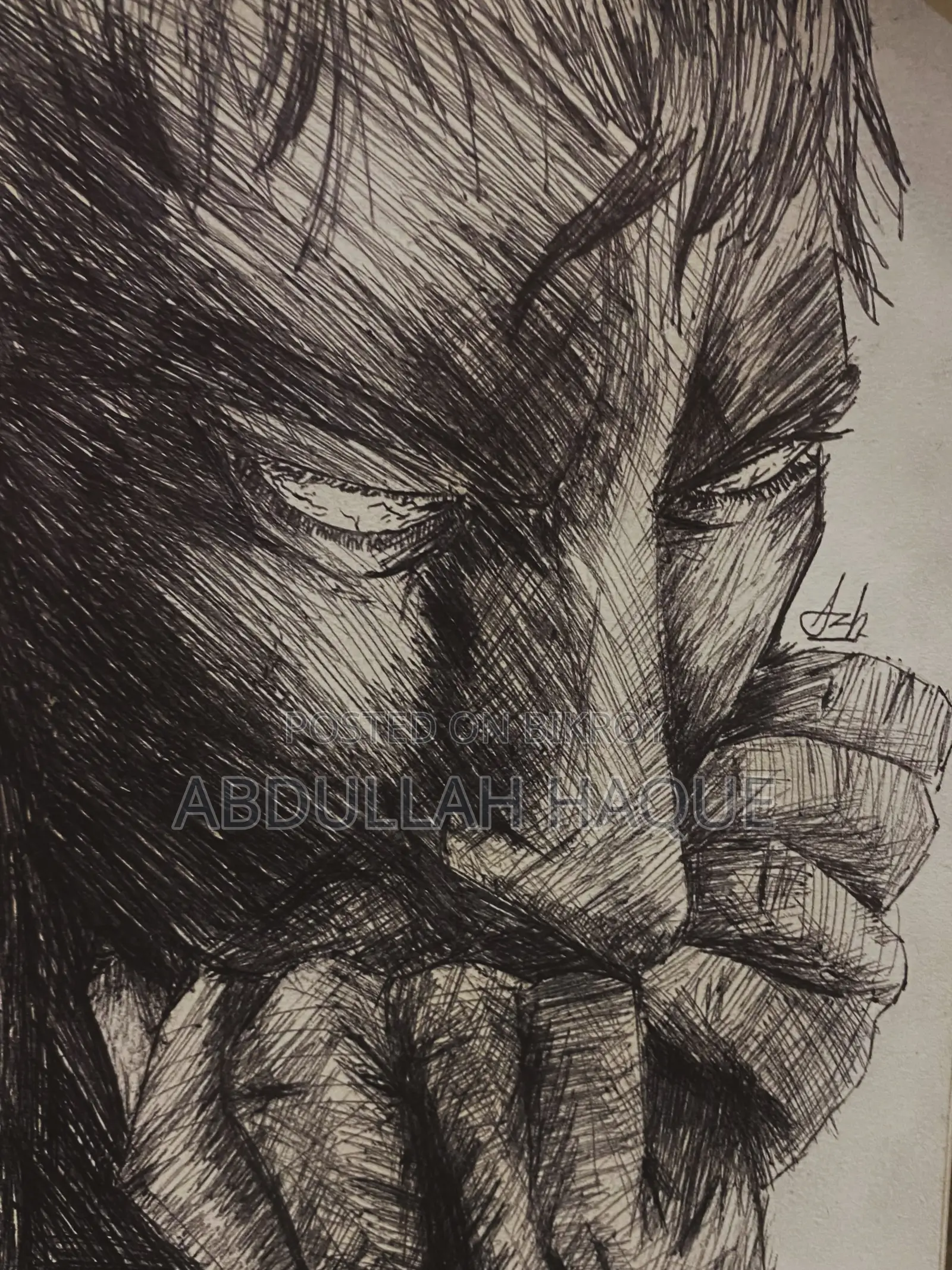 Nice Art Comic Sketch