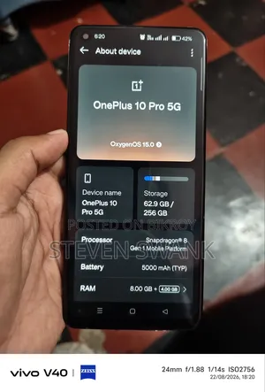 ওয়ানপ্লাস ১০ প্রো ২৫৬ জিবি