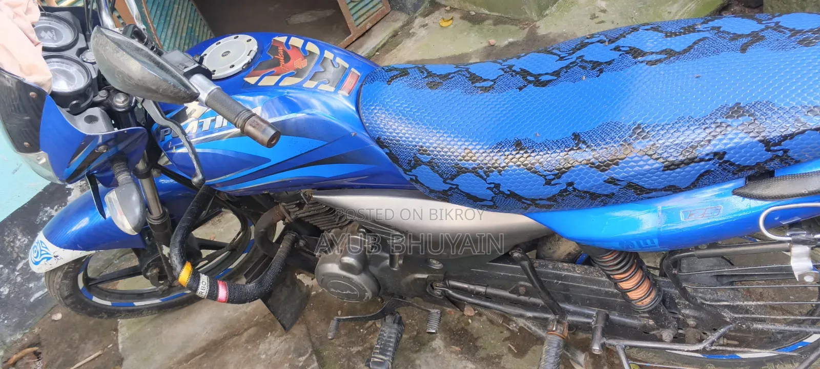 Bajaj Platina 125 2010 Blue