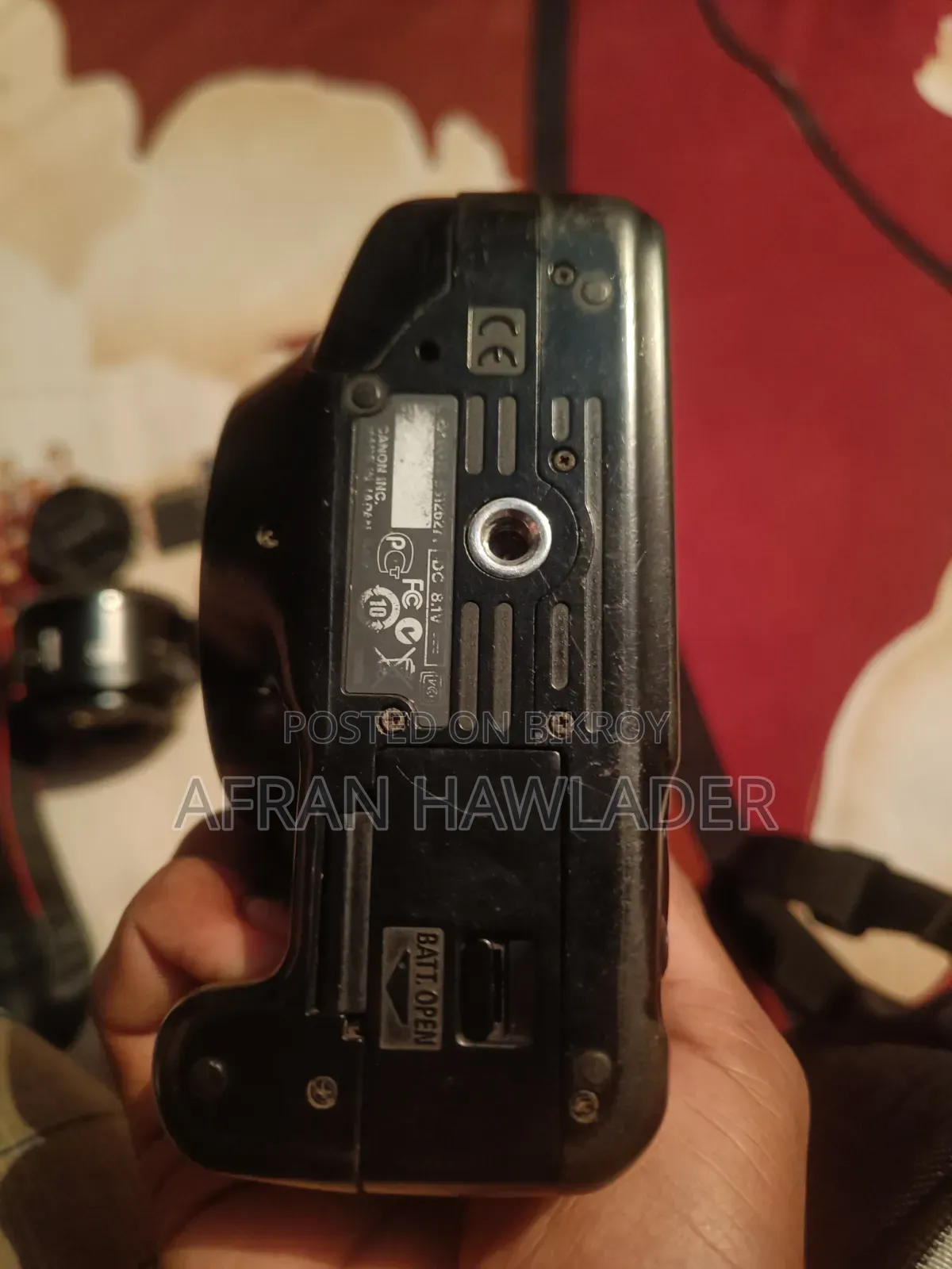 Canon 600D Camera for Sale