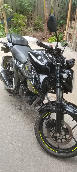 Suzuki Gixxer 2025 Black