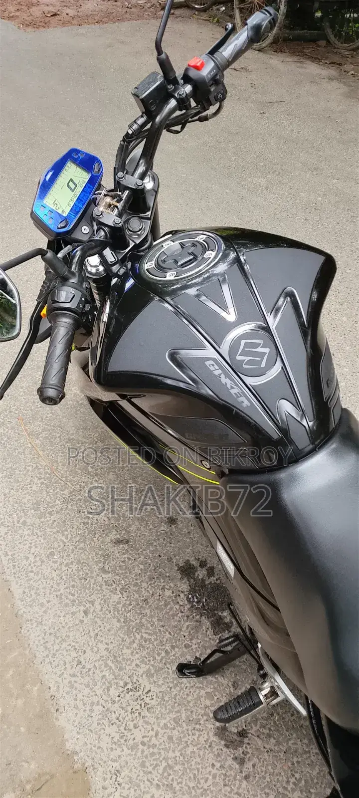 Suzuki Gixxer 2025 Black