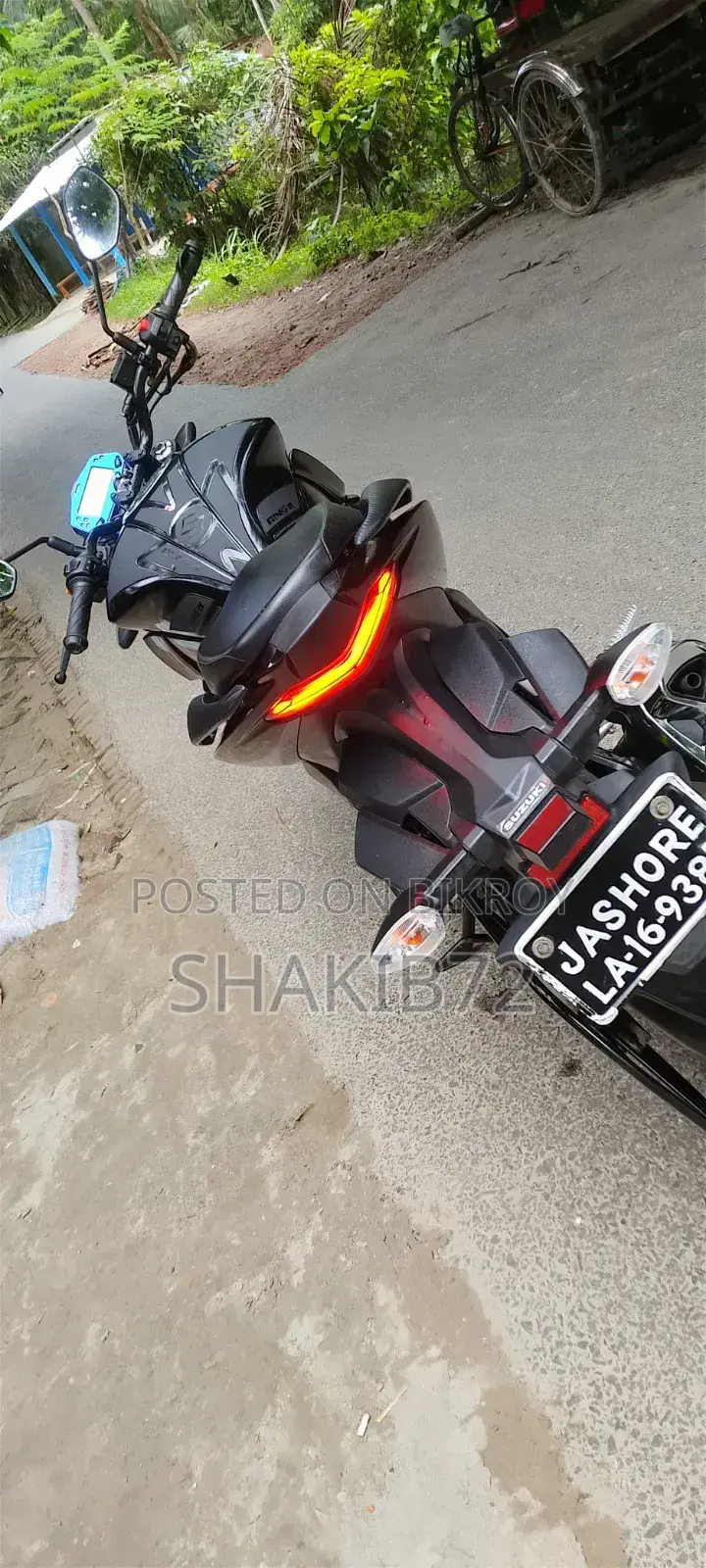 Suzuki Gixxer 2025 Black