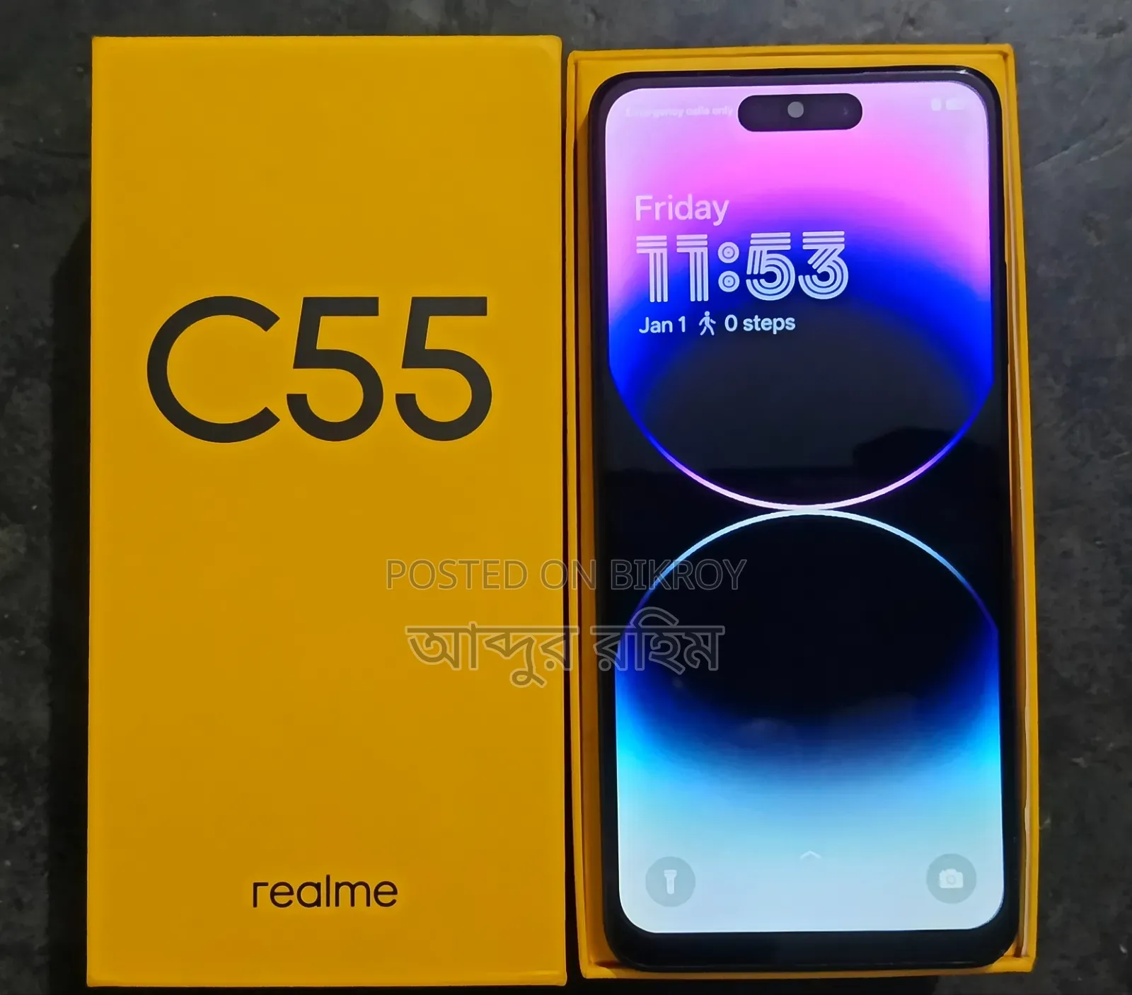 Realme C55 128 GB Black