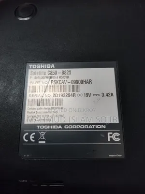 Laptop Toshiba Satellite C850 4GB Intel Core 2 Duo SSD 256GB