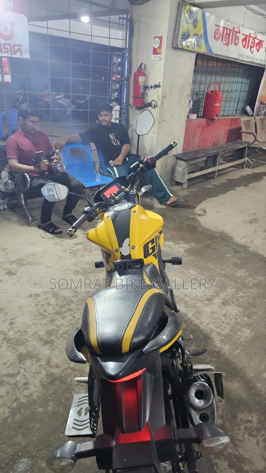 Suzuki Gixxer 2021 Yellow