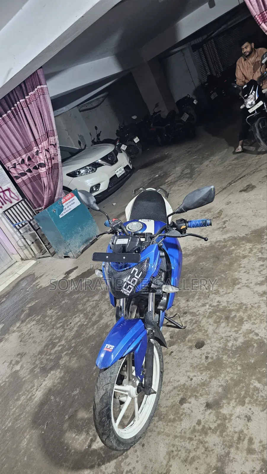 TVS Apache RTR 160 4V 2017 Blue