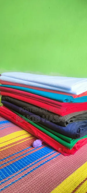 পাইকারি দোকানের গজ কাপড় থ্রি পিস এক কালার কাপড়