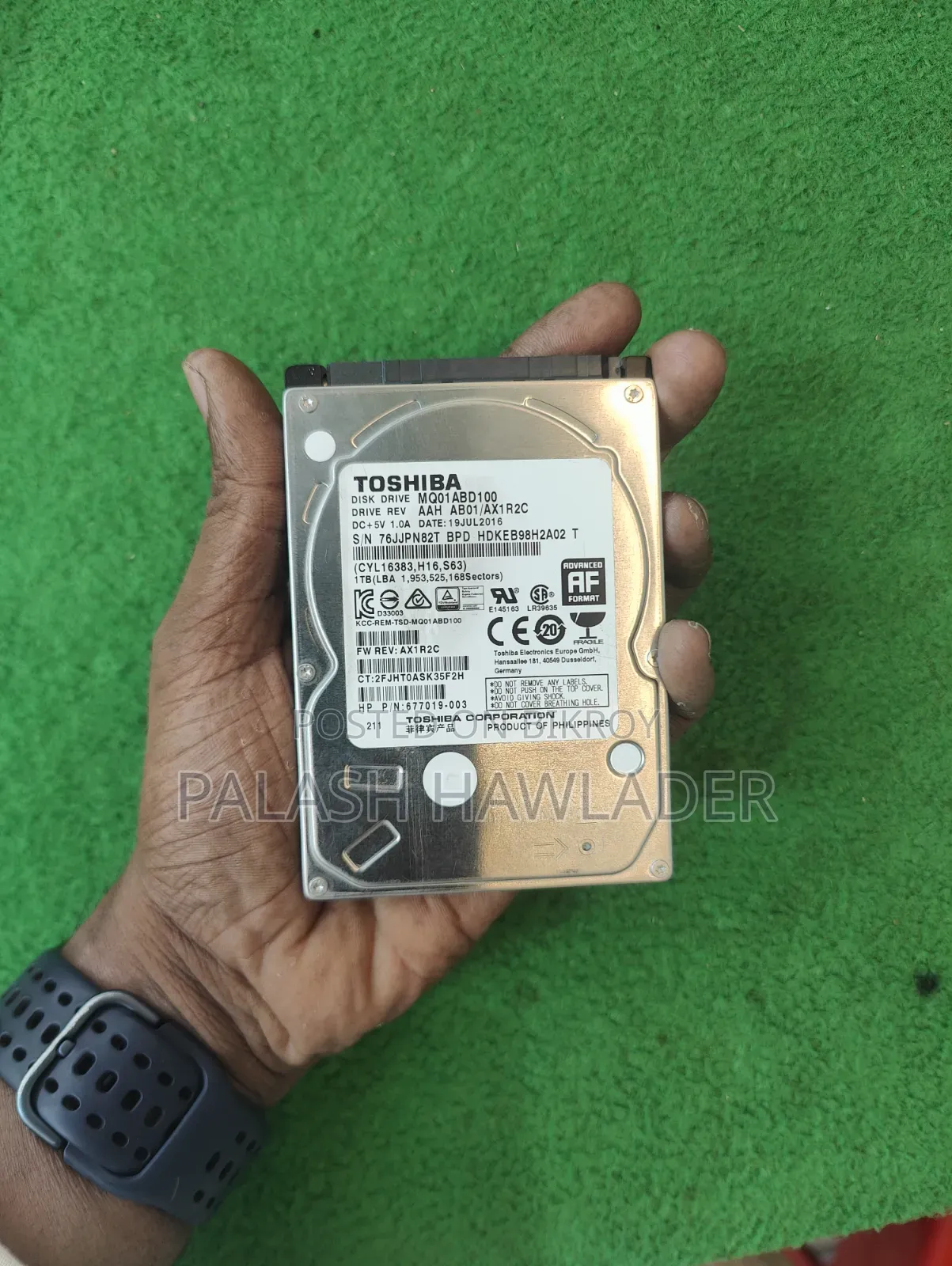 তোশিবা ১টিবি এইচডিডি
