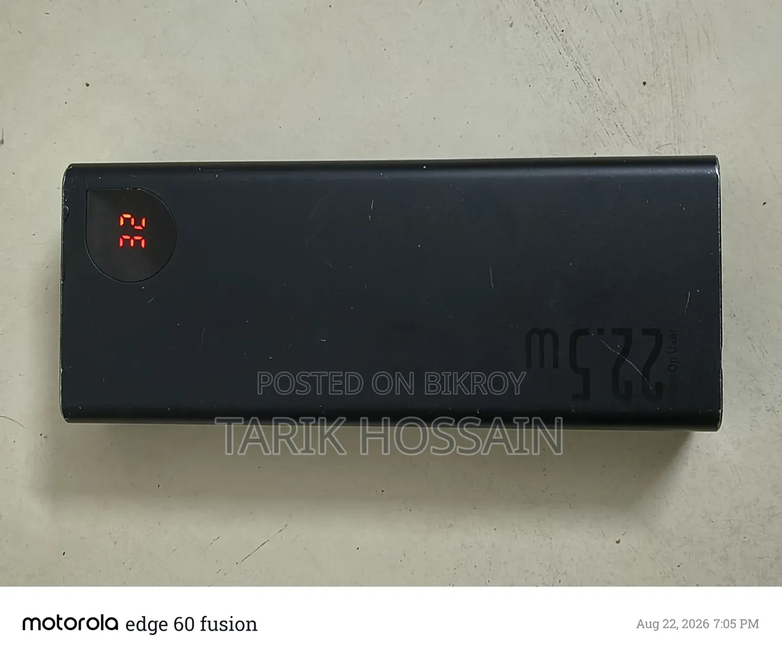 Baseus Adaman Powerbank 20000mah