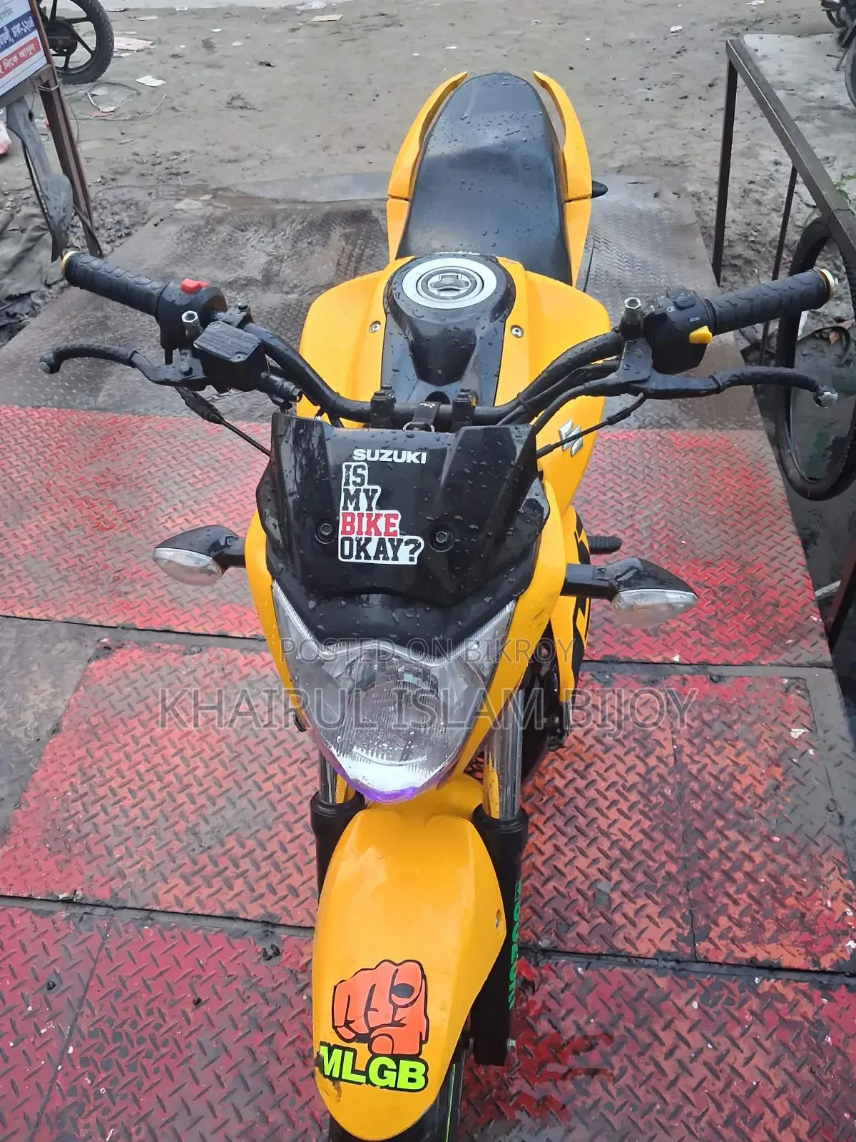 Suzuki Gixxer 2026 Yellow