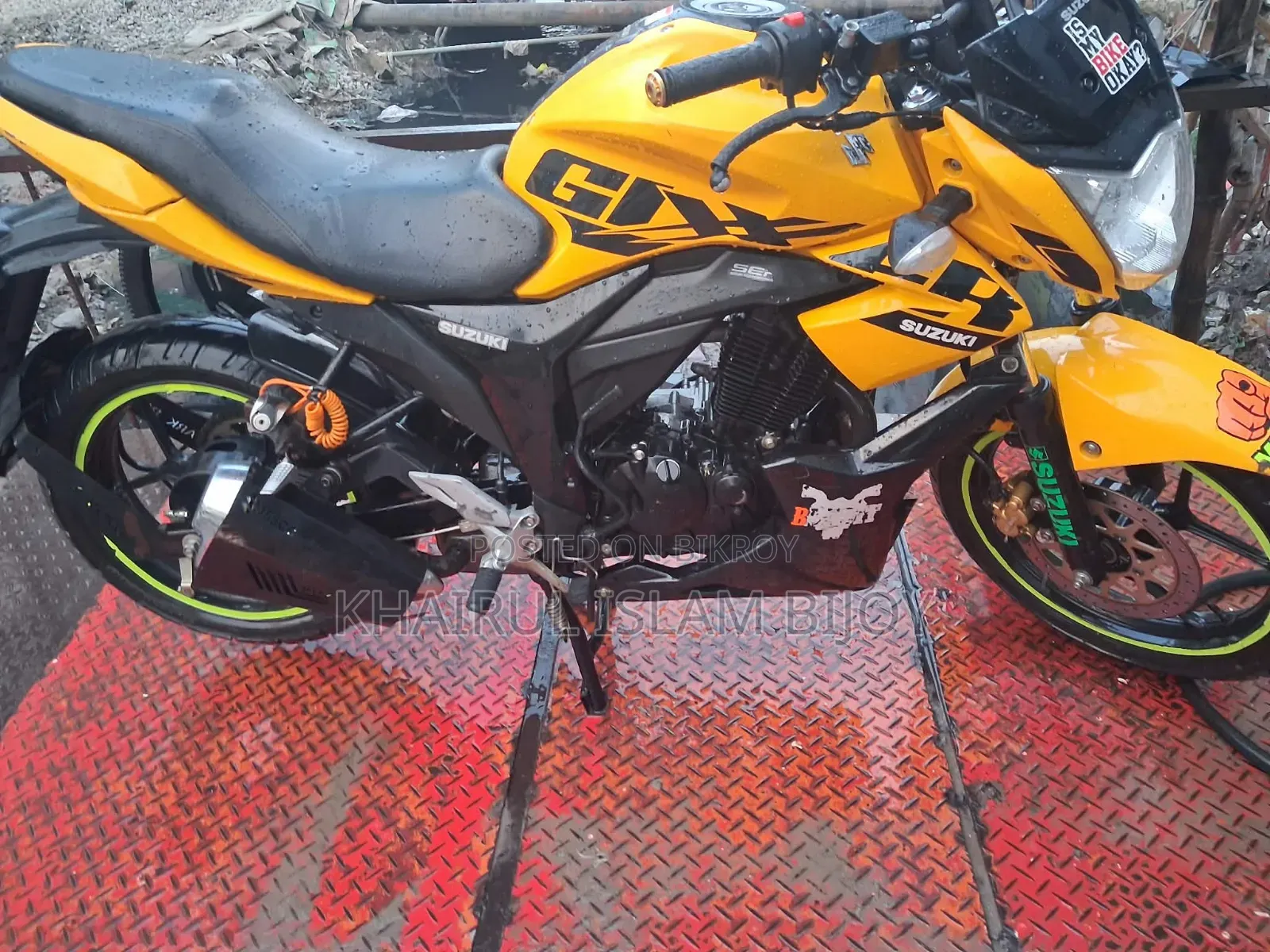 Suzuki Gixxer 2026 Yellow