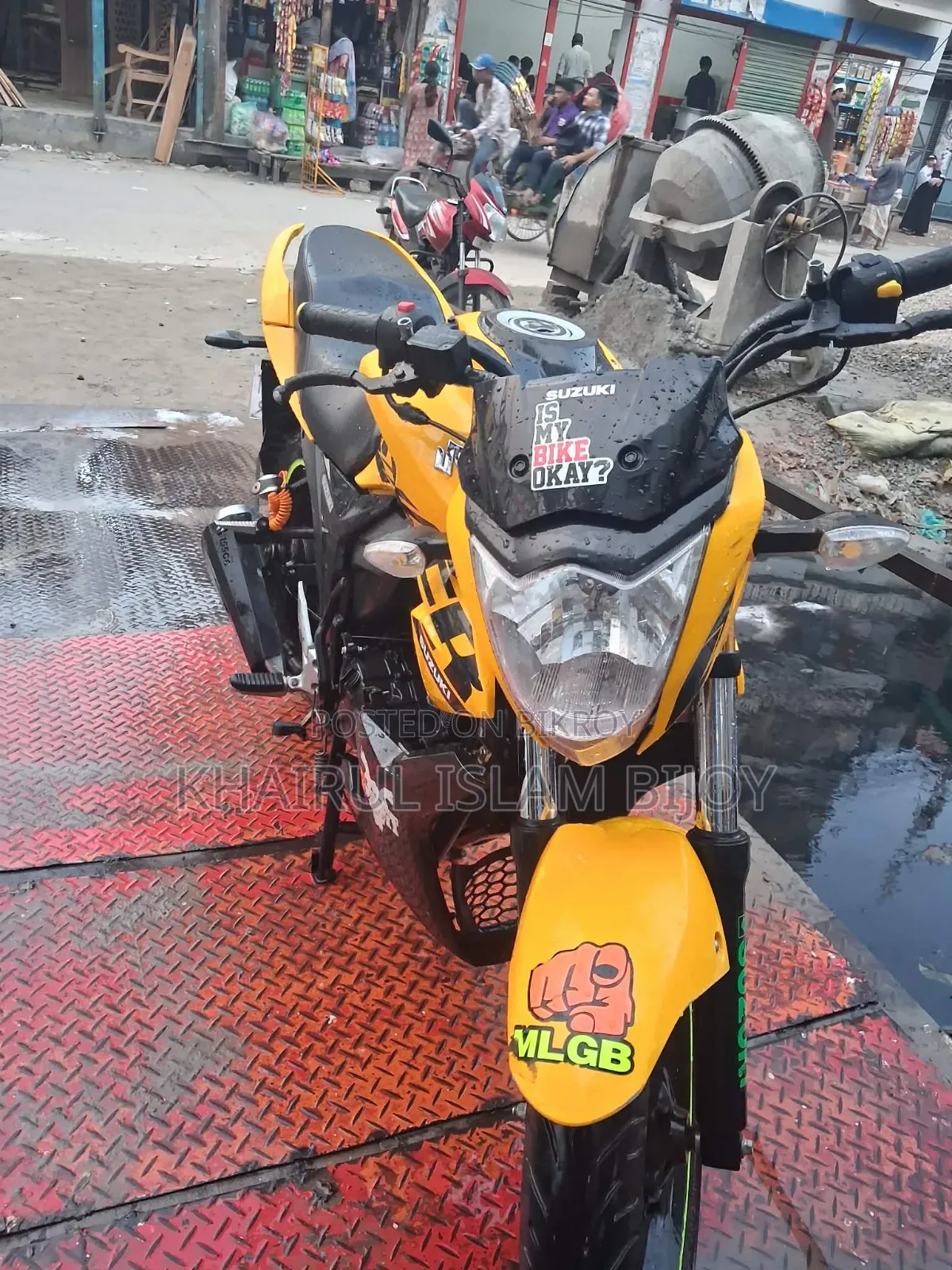 Suzuki Gixxer 2026 Yellow