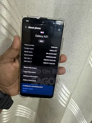 স্যামসাং গ্যালাক্সি এ৫১ ১২৮ জিবি ব্ল্যাক