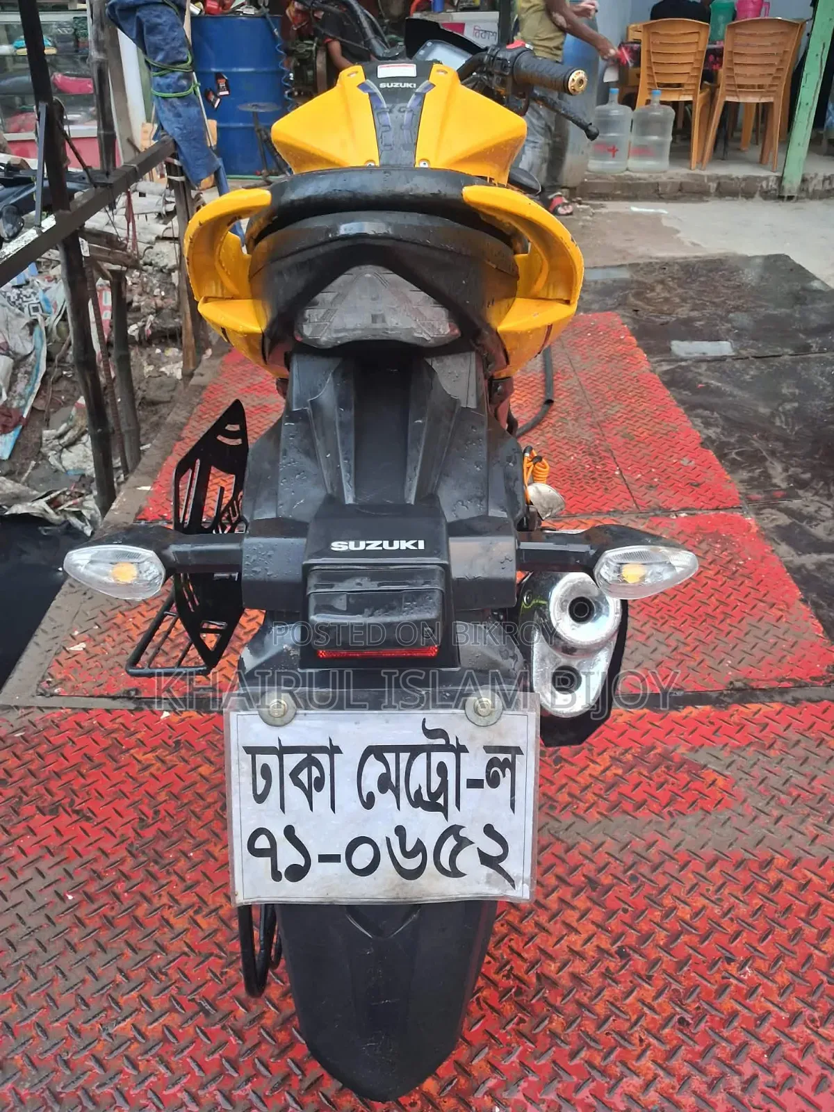 Suzuki Gixxer 2026 Yellow