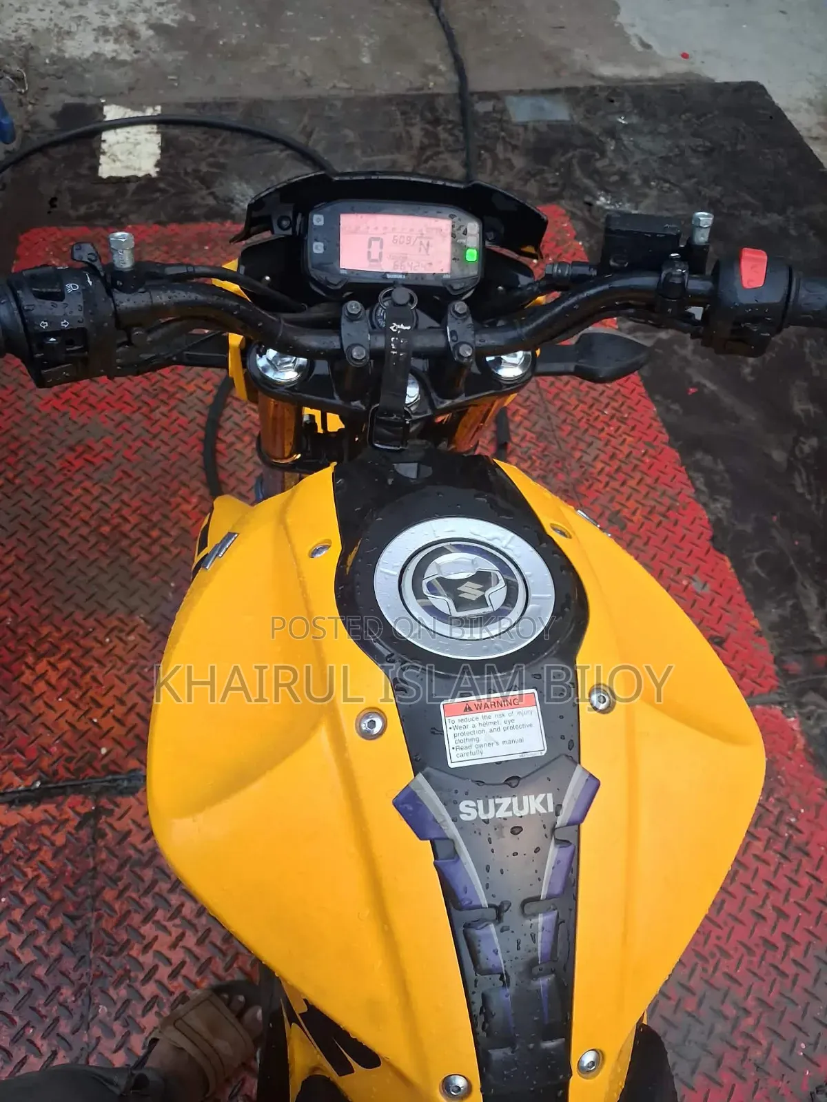 Suzuki Gixxer 2026 Yellow