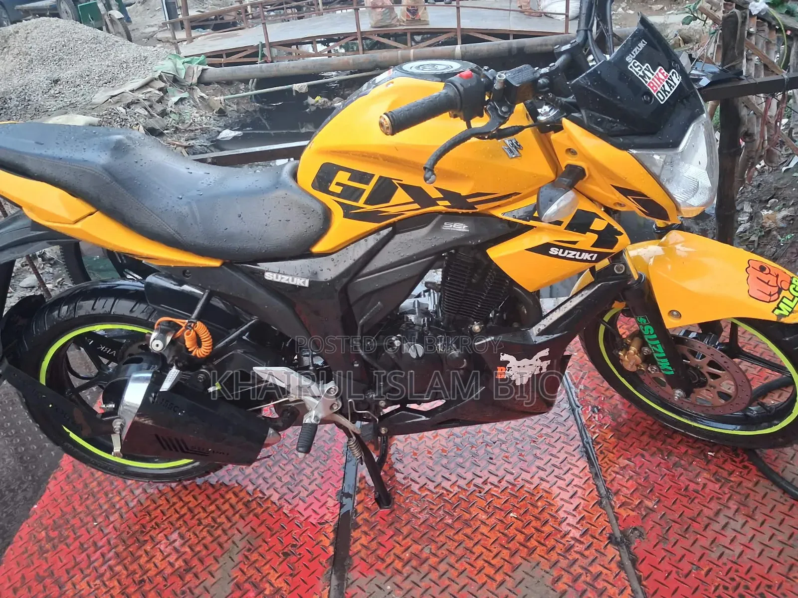 Suzuki Gixxer 2026 Yellow