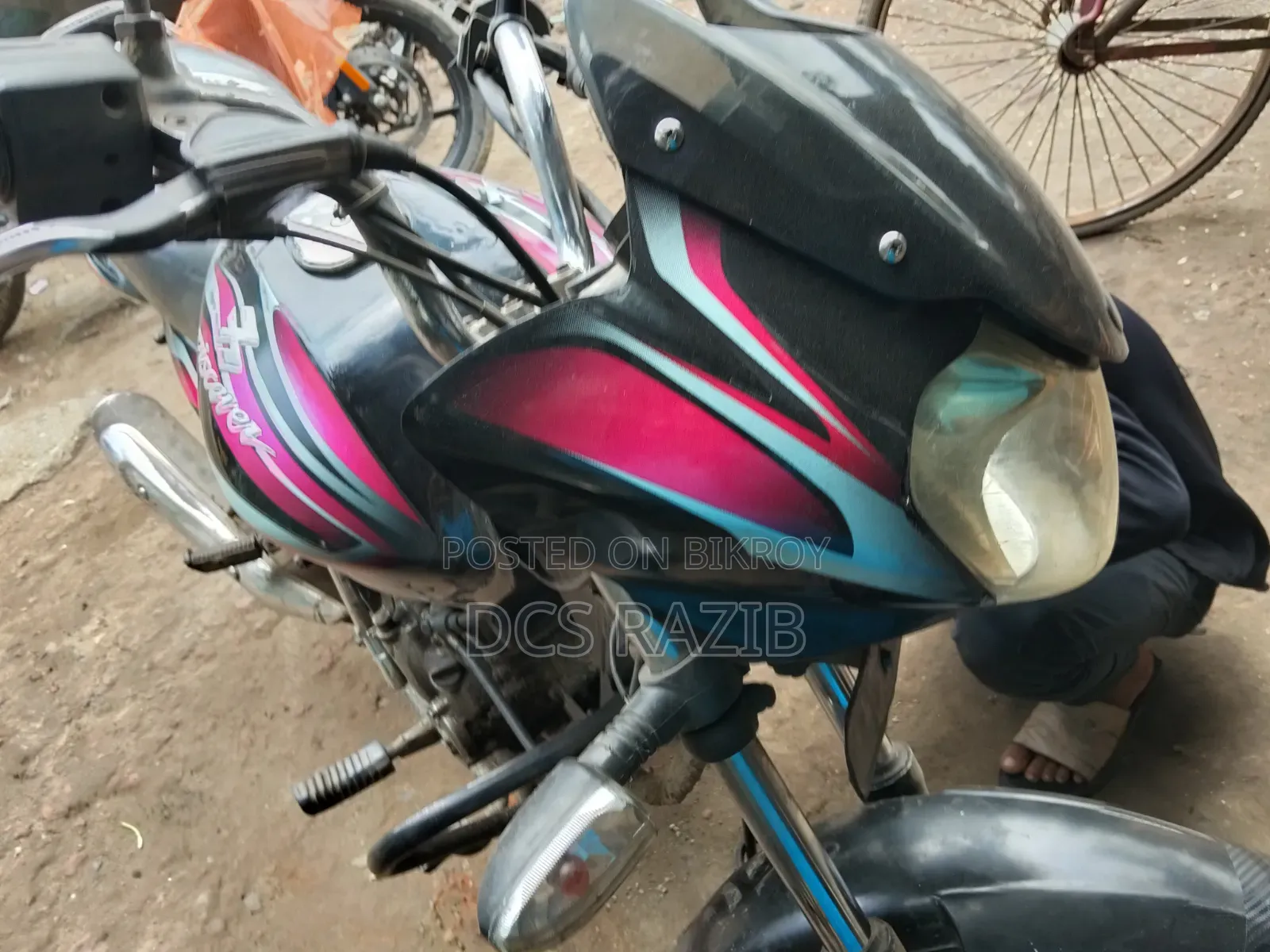 Bajaj Discover 100 2015 Black