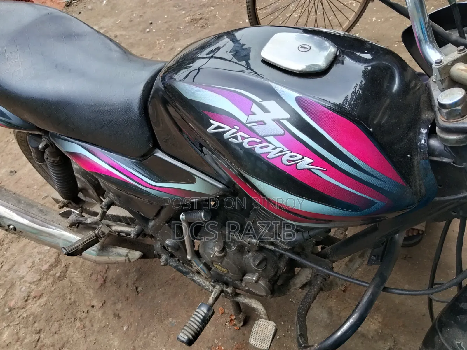 Bajaj Discover 100 2015 Black