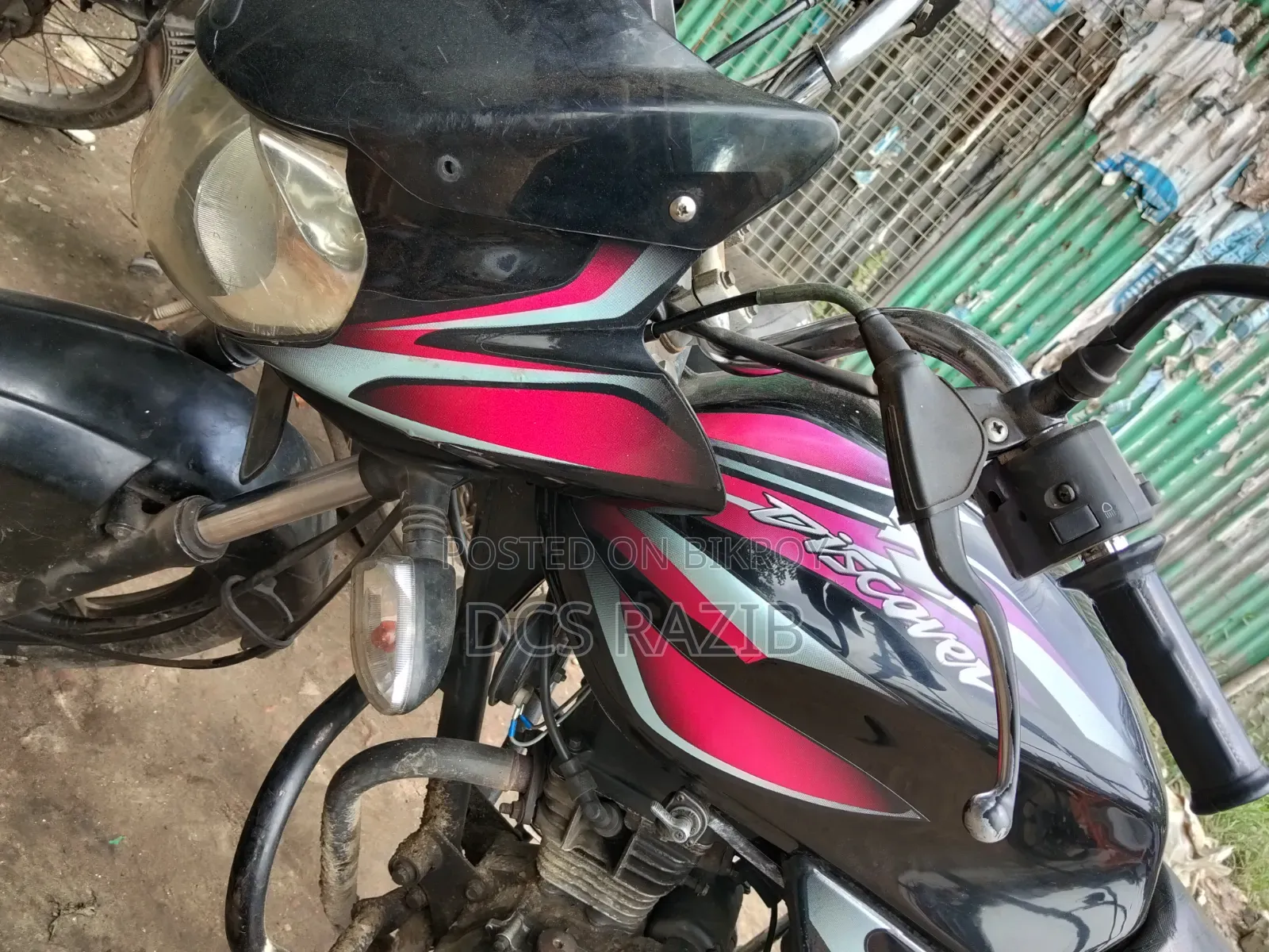 Bajaj Discover 100 2015 Black