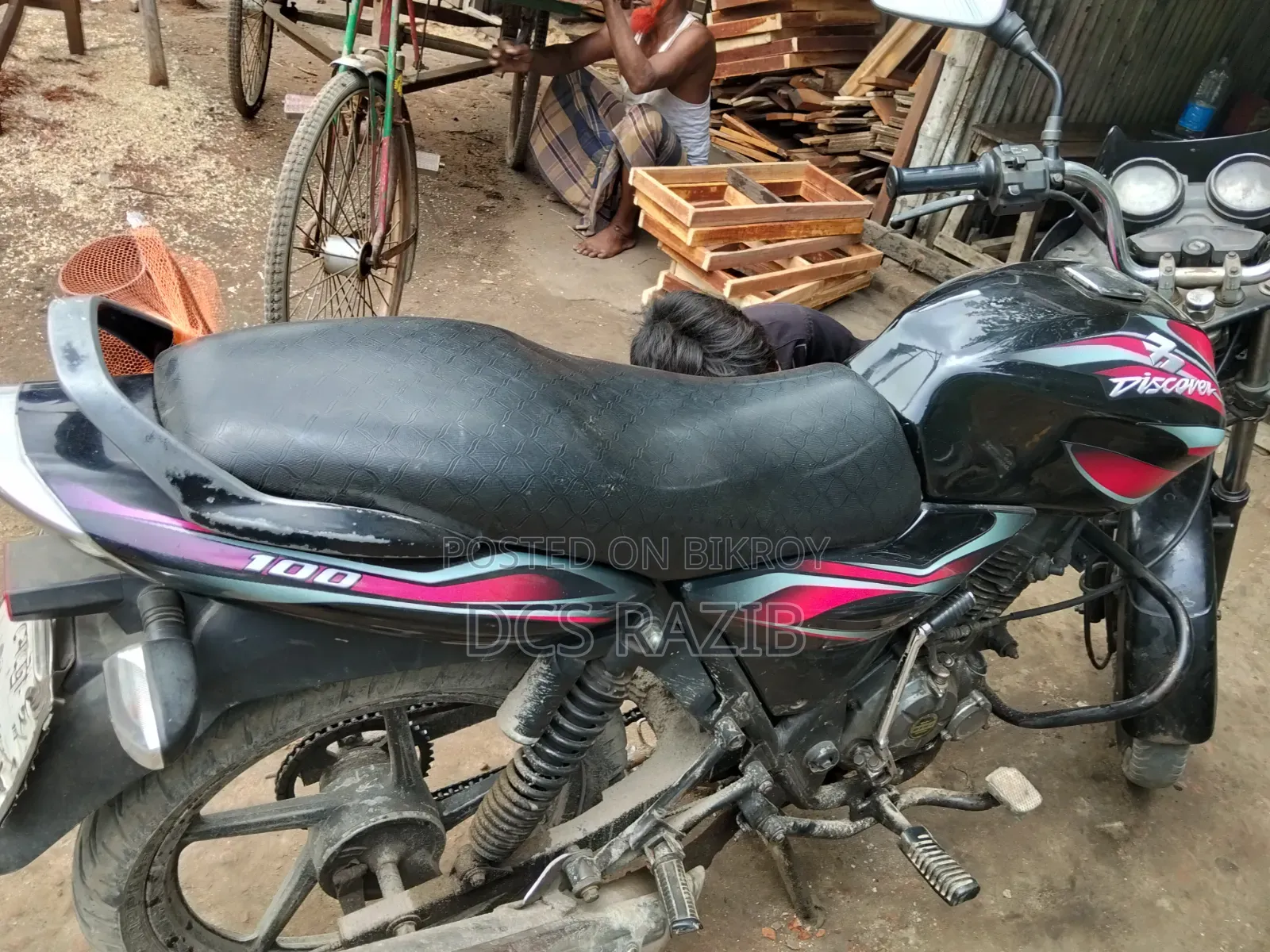 Bajaj Discover 100 2015 Black