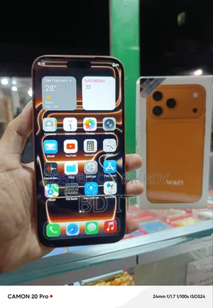 নতুন মোবাইল ফোন ১২৮ জিবি হলুদ
