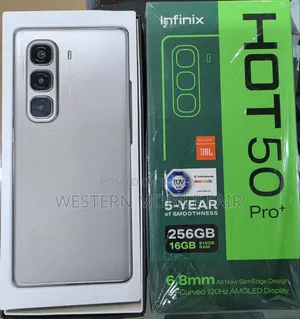 Infinix Hot 50 Pro+ 4G 256 GB Silver