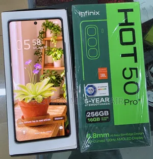ইনফিনিক্স হট ৫০ প্রো প্লাস ৪জি ২৫৬ জিবি সিলভার