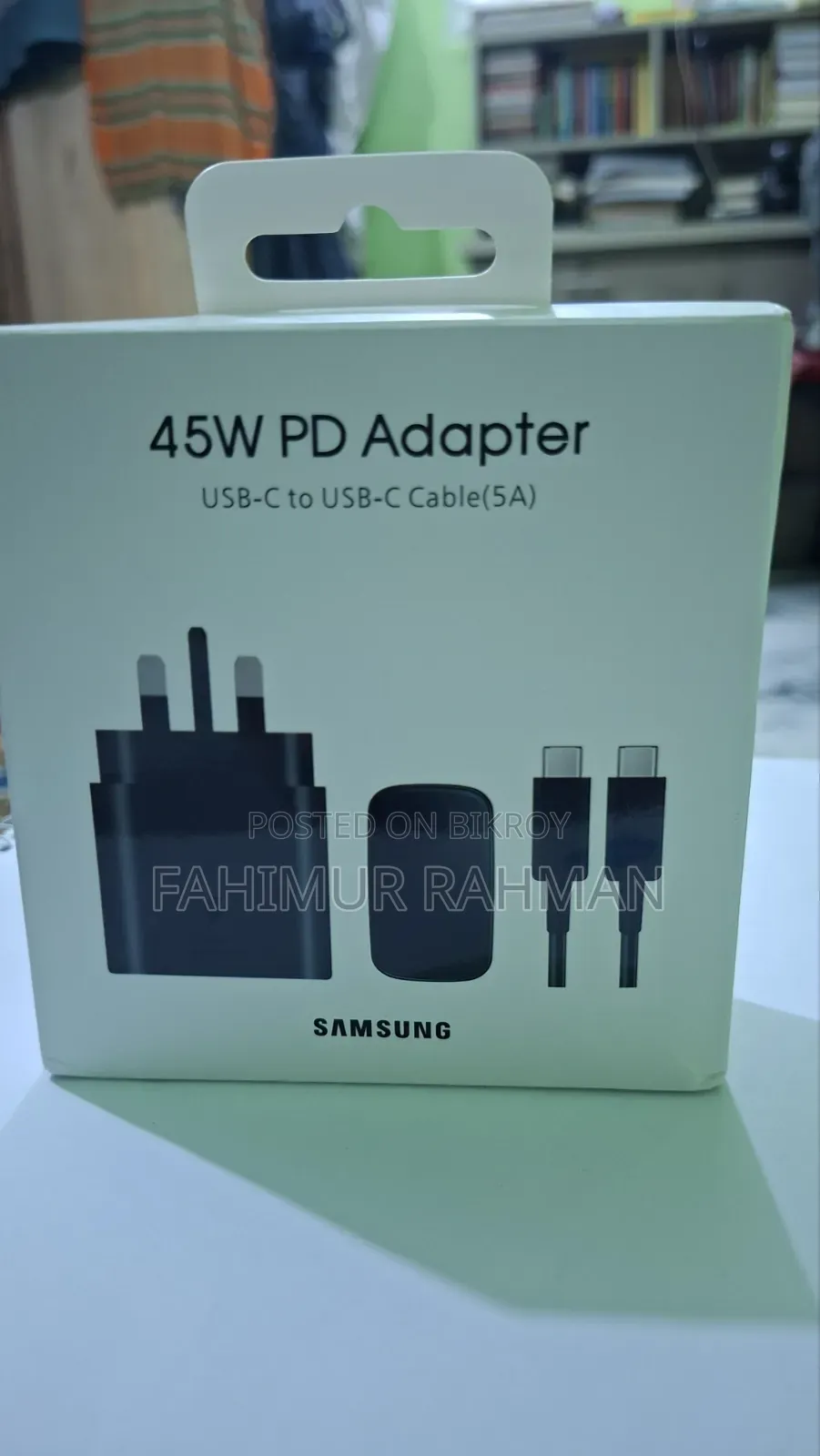 Samsung Original Type-C 45 Watt Charger