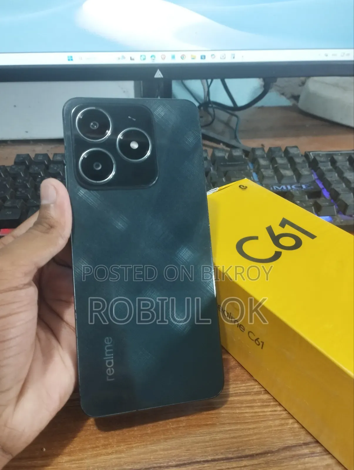 Realme C61 128 GB Black