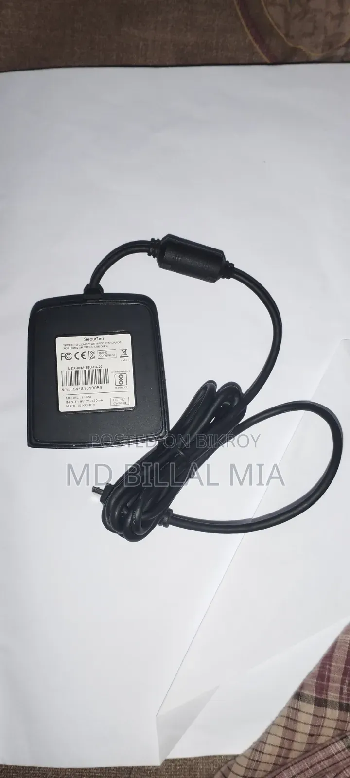 Fingerprint Scanner SecuGen