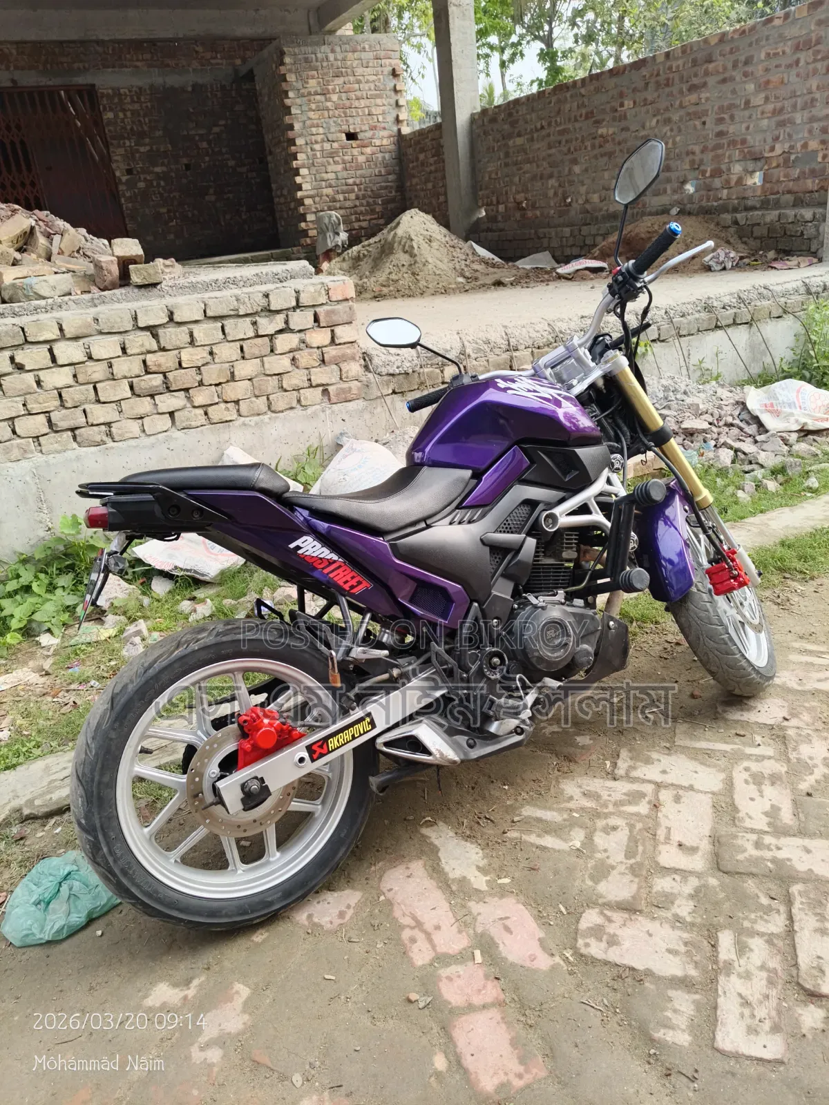 Runner Bolt 165R 2023 Purple