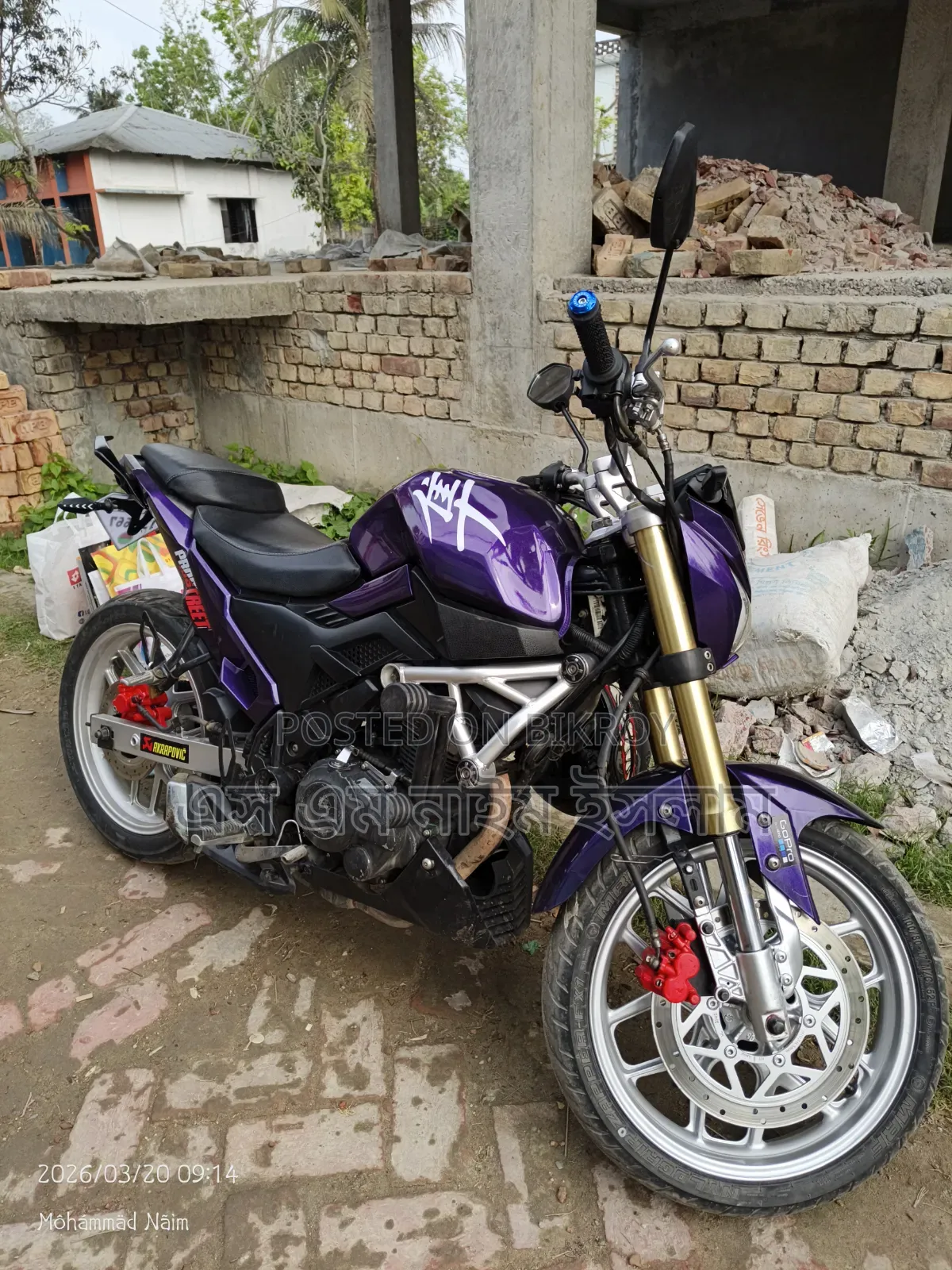Runner Bolt 165R 2023 Purple