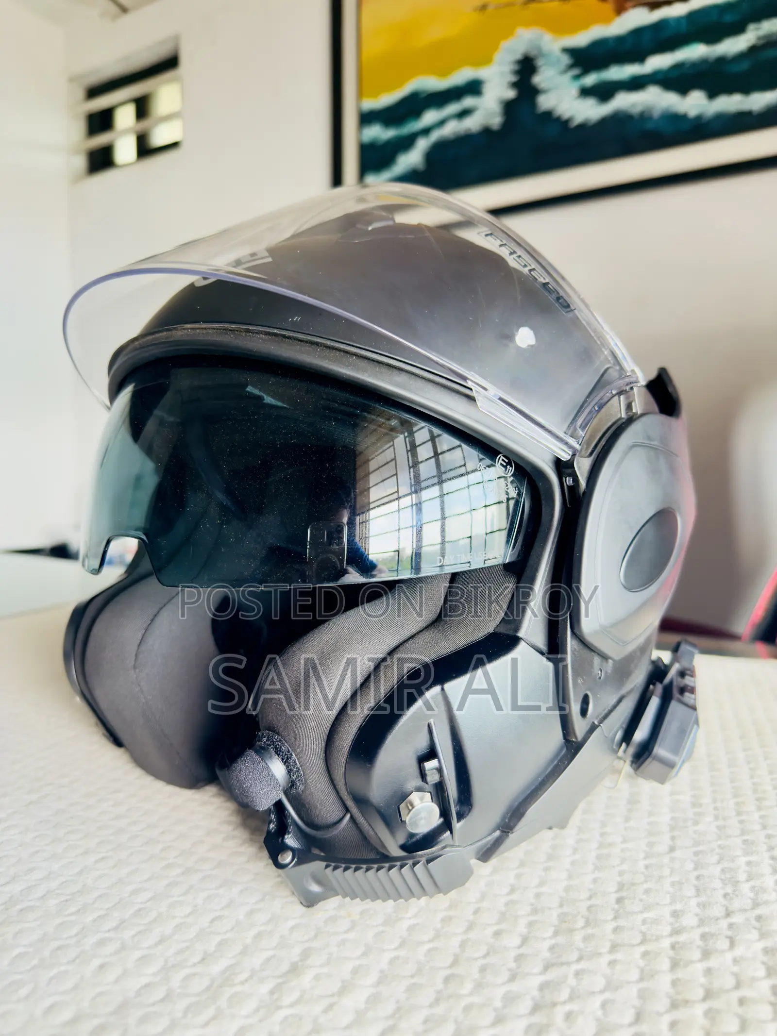 FASEED FS X-600 180° Modular Helmet Matt Black | Size: L